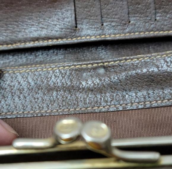 100% Authentic Gucci web sherry line wallet - Picture 8 of 10